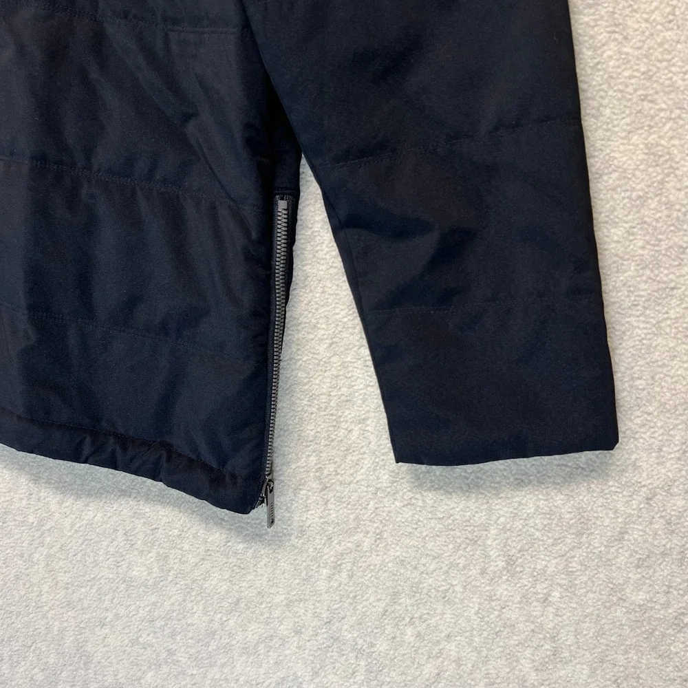 Air Jordan Mens Quilted Jacket Long Sleeve Black 1/2 Snap‎ Pullover Sport L
